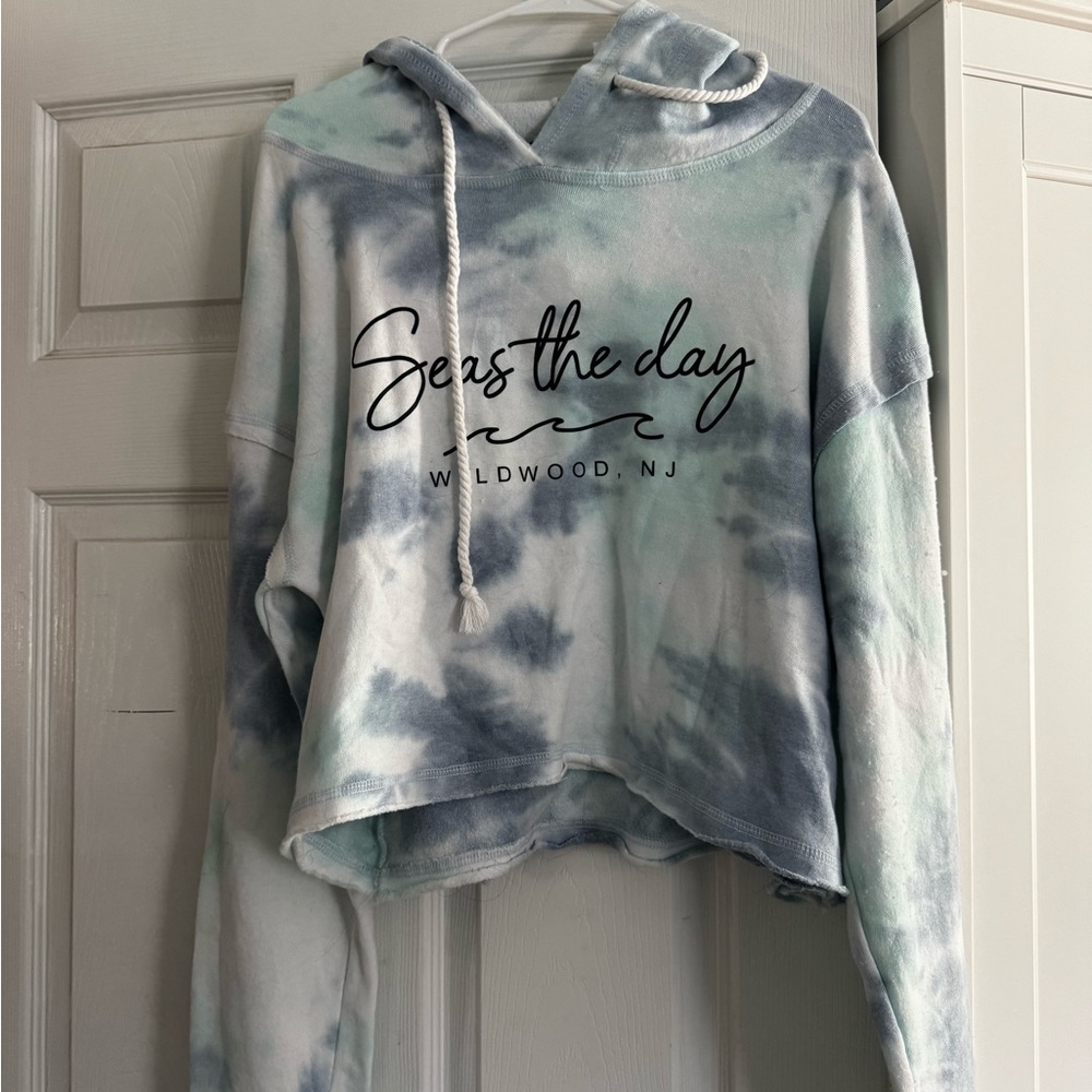 Tie-Dye Hooded Sweatshirt